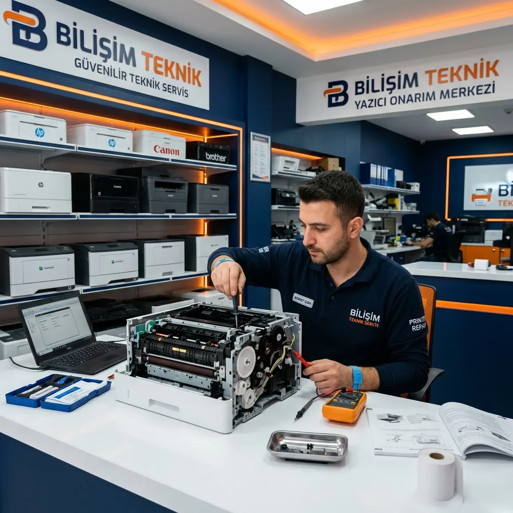 Samsun toner dolumu ve yazıcı tamiri — Tecnoklinik motorlu kurye servisi